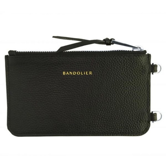 Bandolier POUCH - Black/Silver Fits all sizes- - Picture 2 of 5